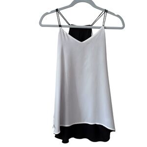 NY & Co Reversible White and Black Camisole